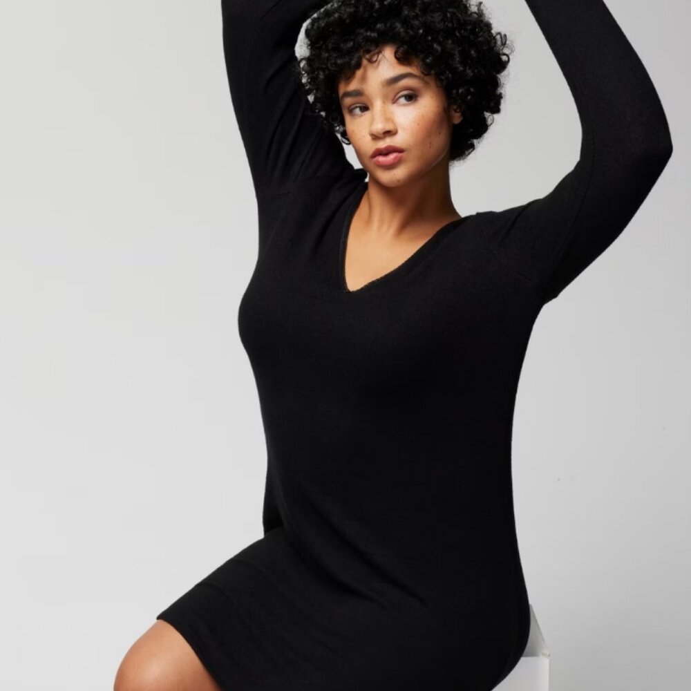 NWT Soma COZYLUXE Long-Sleeve Sleepshirt